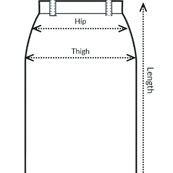 O’Neil of Dublin, Irish Tartan check Pencil skirt in linen - Picture 5 of 5